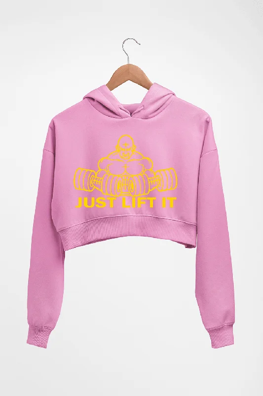 Gym Lift Crop HOODIE FOR WOMEN