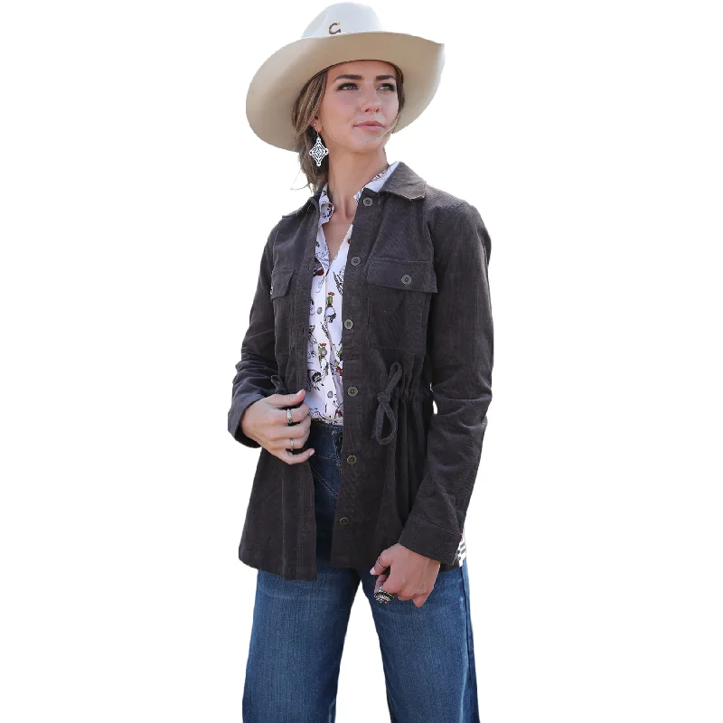 Cruel Denim® Ladies Western Brown Utility Jacket CWJ7420001