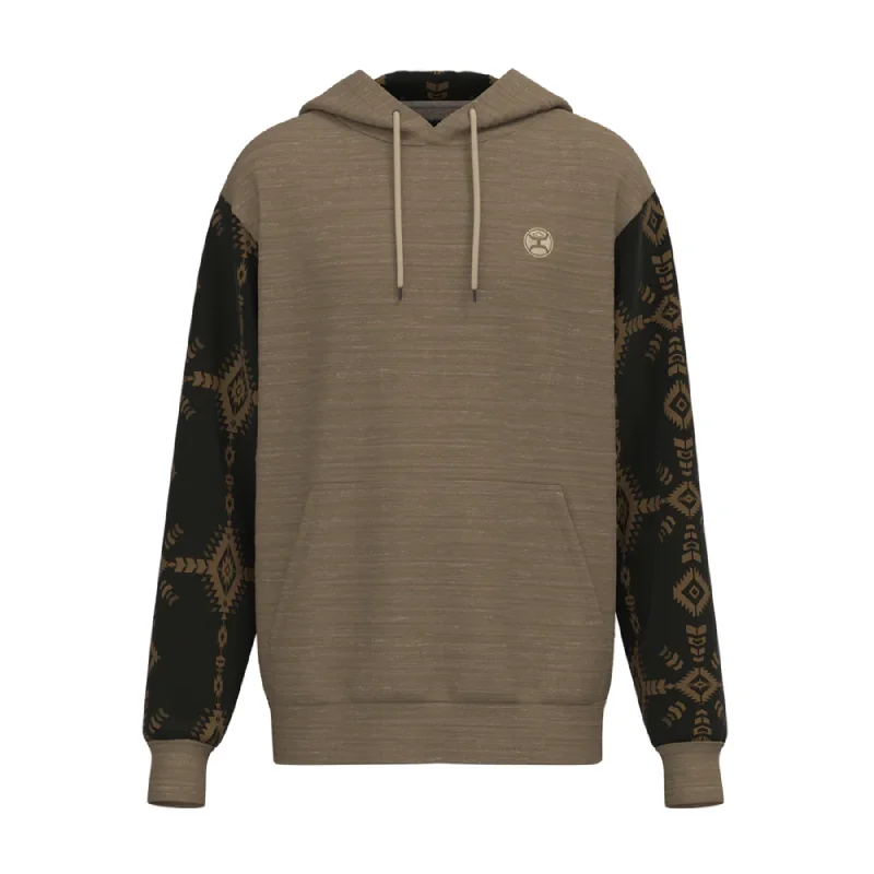 Hooey Men's Summit Aztec Brown Pullover Hoodie HH1234BRAZ