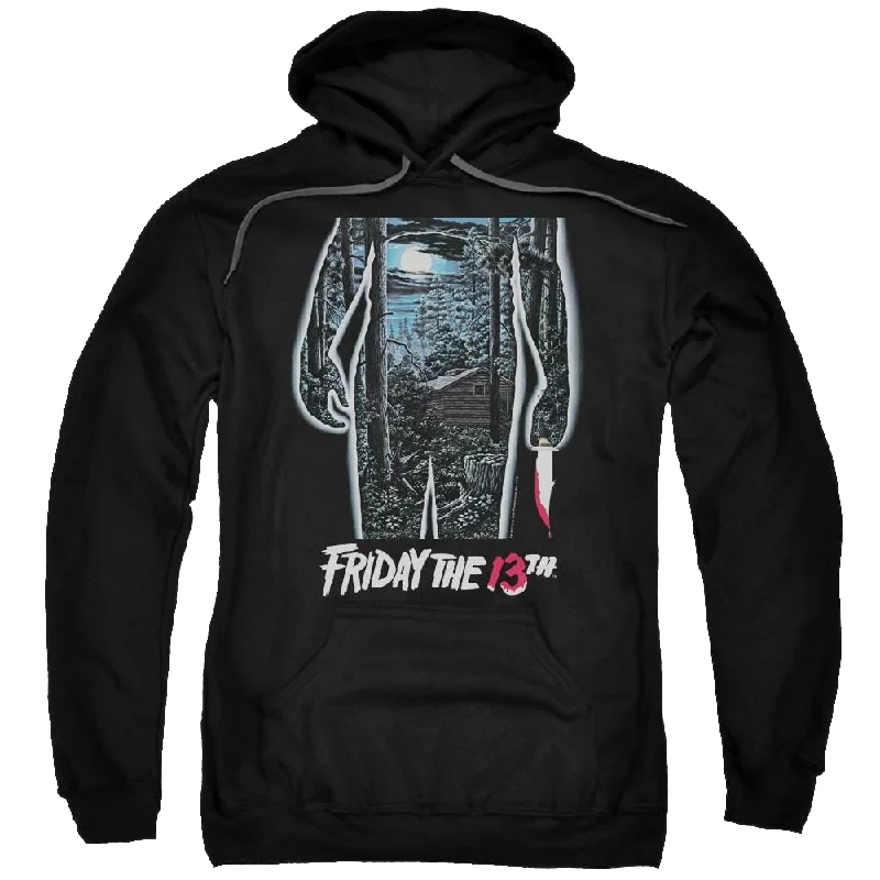 Friday The 13th 13th Poster - Pullover Hoodie