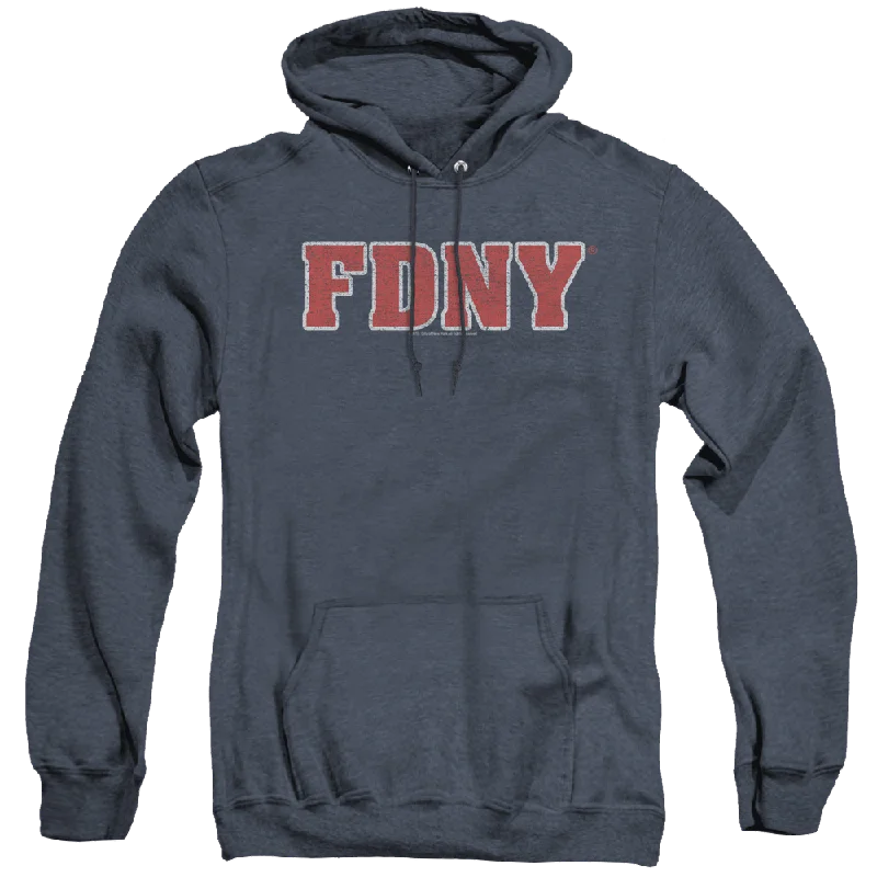 Nyc Fdny - Heather Pullover Hoodie