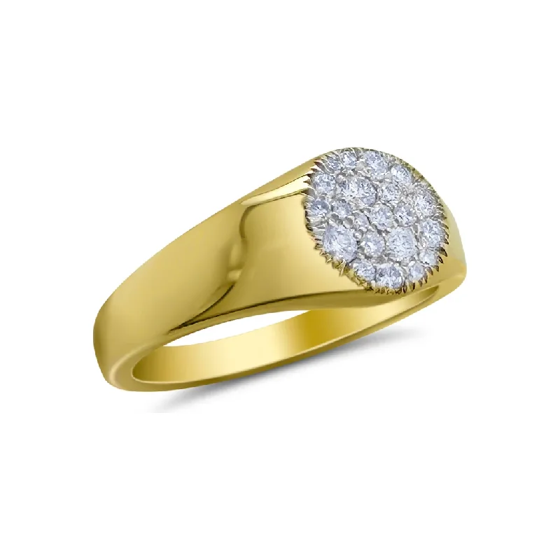 CIRCLE DIAMOND RING