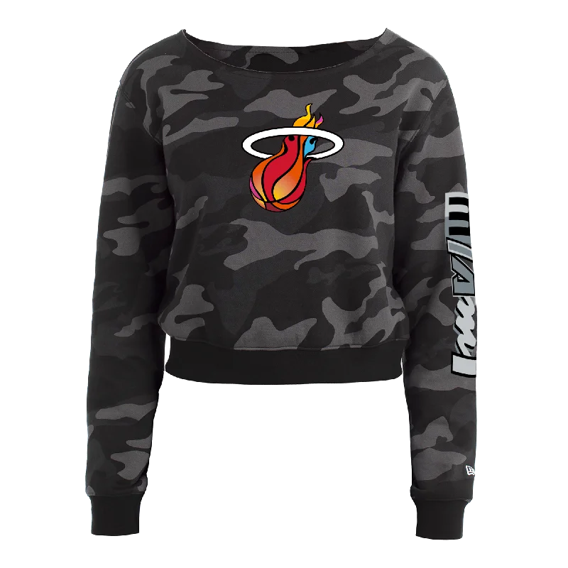 New Era Miami Mashup Vol. 2 Camo Crop Pullover