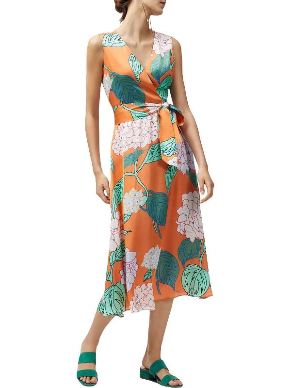 Womens Printed Long Maxi Dress