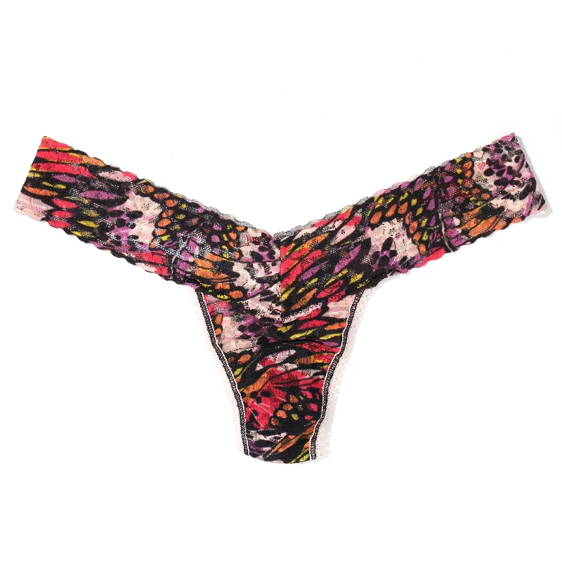 Daily Lace Low Rise Thong | Warm Breeze