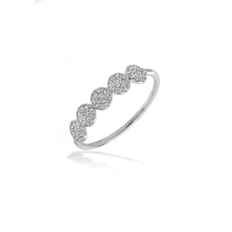 PAVE DISKS RING