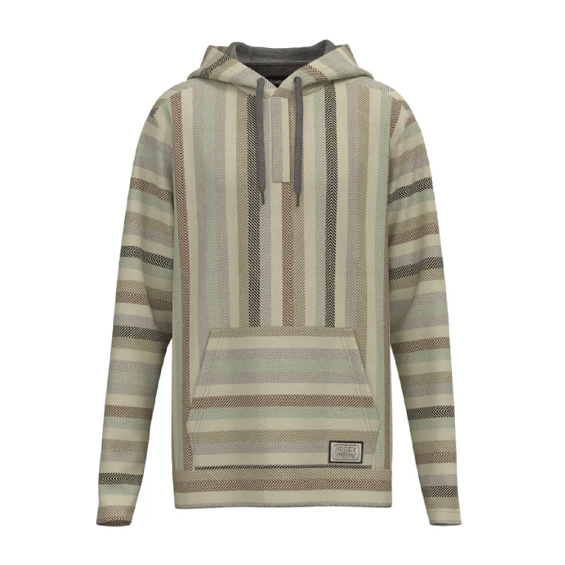 Hooey Men's "Jetty" Multicolor Serape Stripe Hoodie HH1227SP