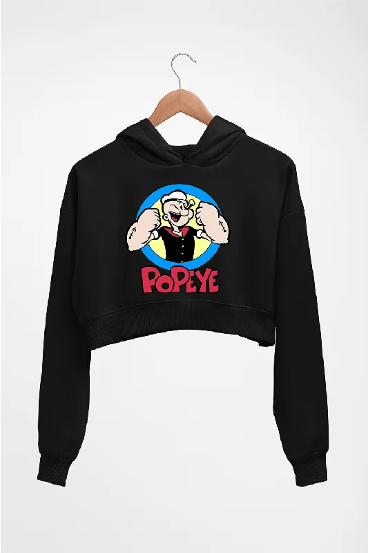 Popeye Crop HOODIE FOR WOMEN