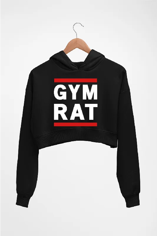 Gym Rat Crop HOODIE FOR WOMEN