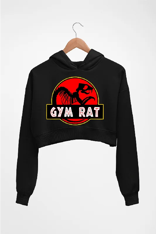 Gym Rat Crop HOODIE FOR WOMEN