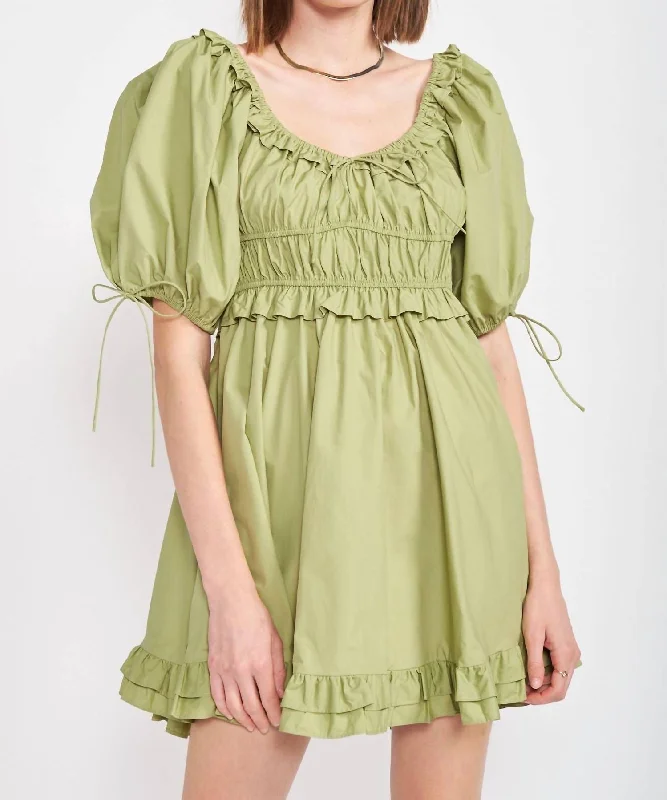 Danielle Dress in Sage