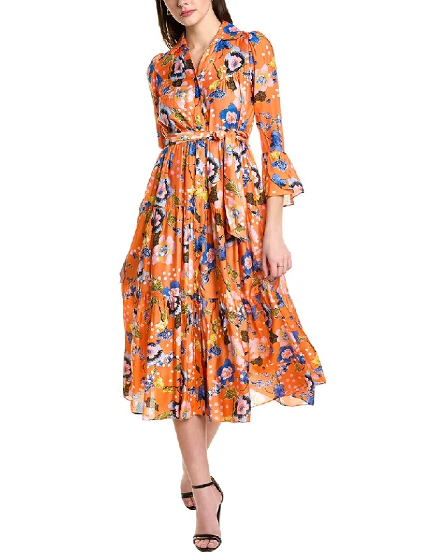 Diane von Furstenberg Barry Silk-Blend Shirtdress