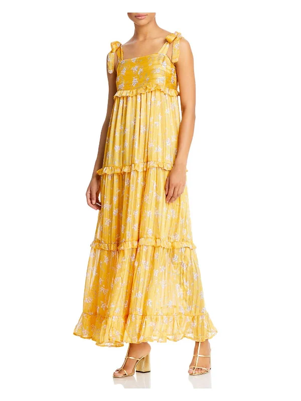 Octavia Womens Floral Long Maxi Dress