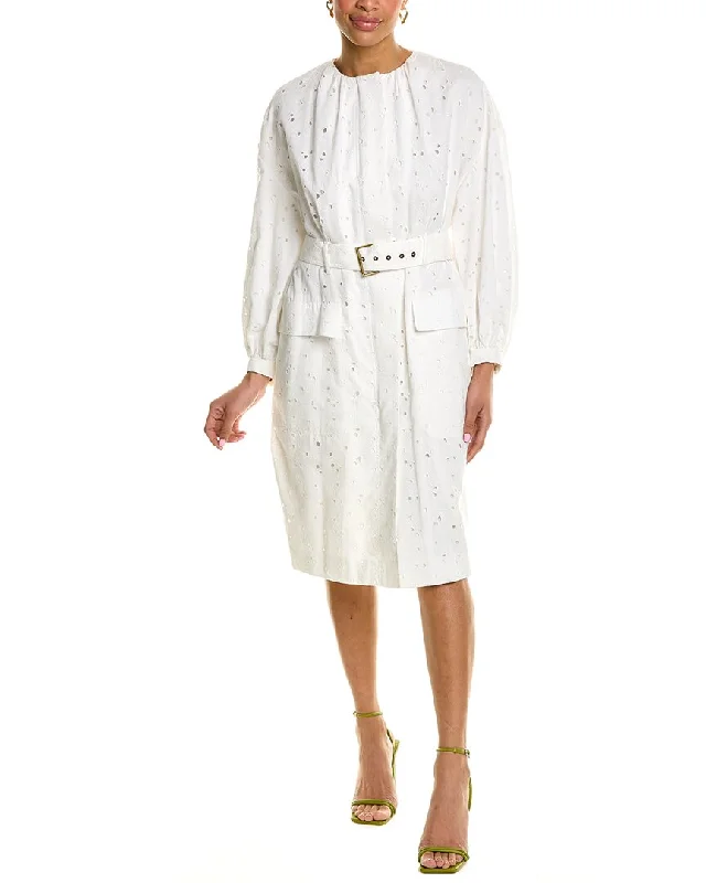 Ted Baker Eyelet Shirtdress