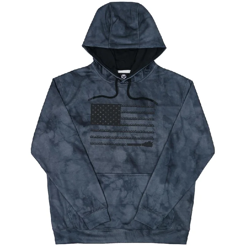 Hooey Men's "Liberty Roper" Black Stone Hoodie HH1178BK