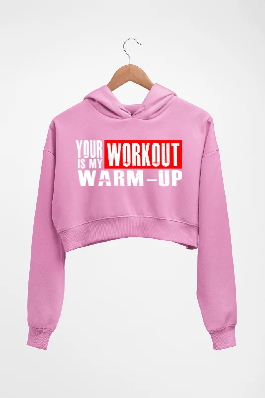 Gym Crop HOODIE FOR WOMEN