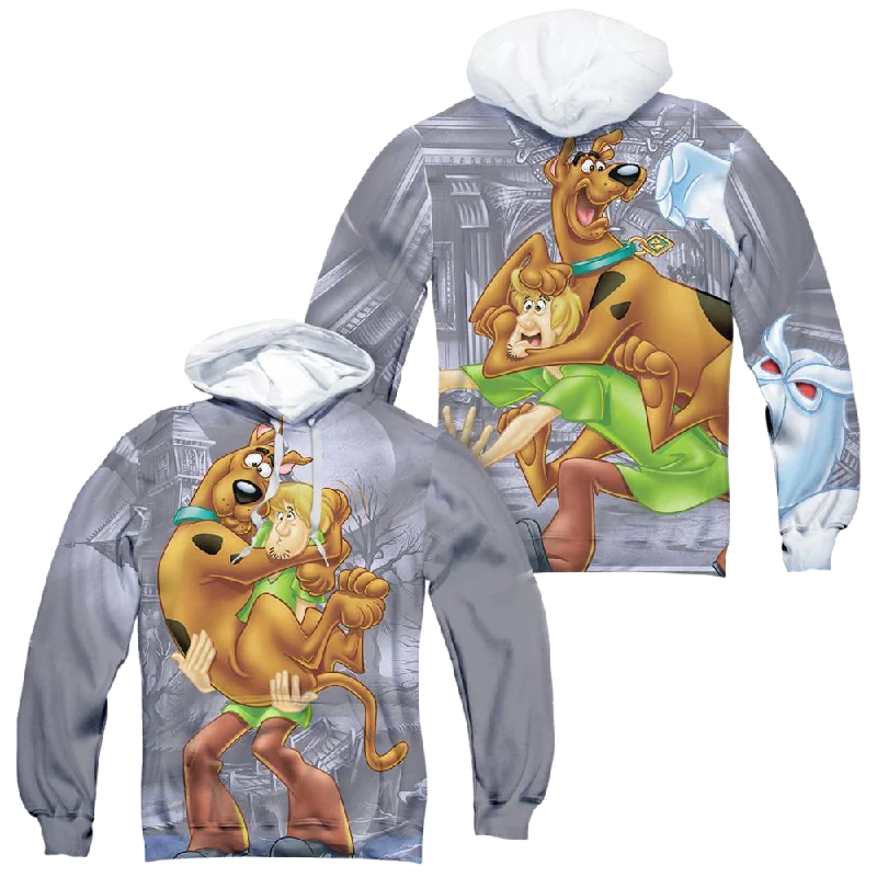 Scooby Doo Scooby And Shaggy All-Over Print Pullover Hoodie