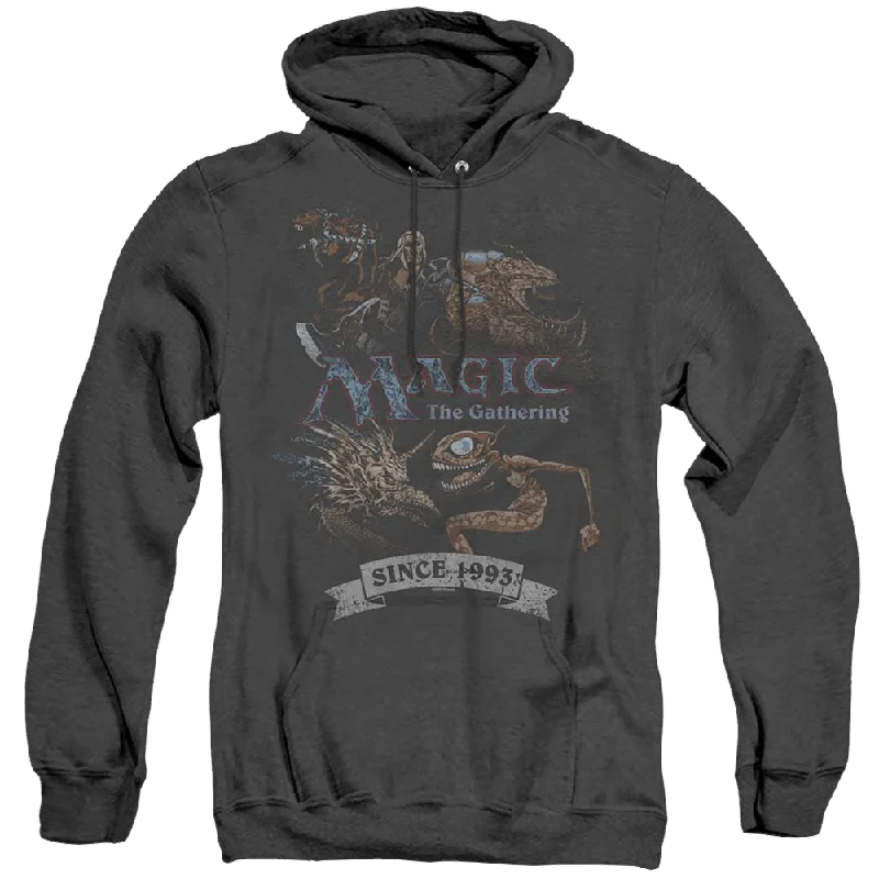 Magic The Gathering Four Pack Retro - Heather Pullover Hoodie