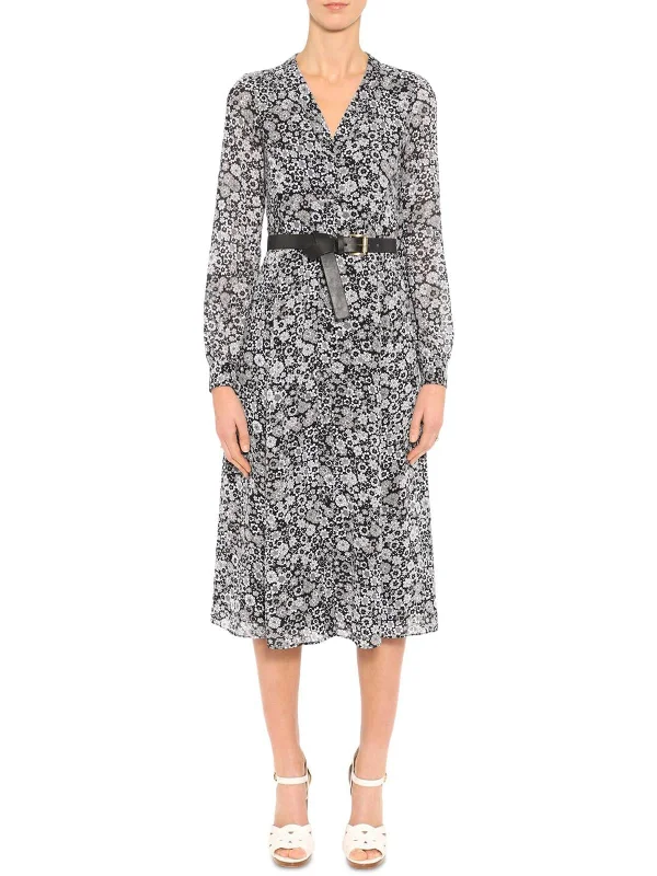 Kate Womens Casual Midi Shirtdress