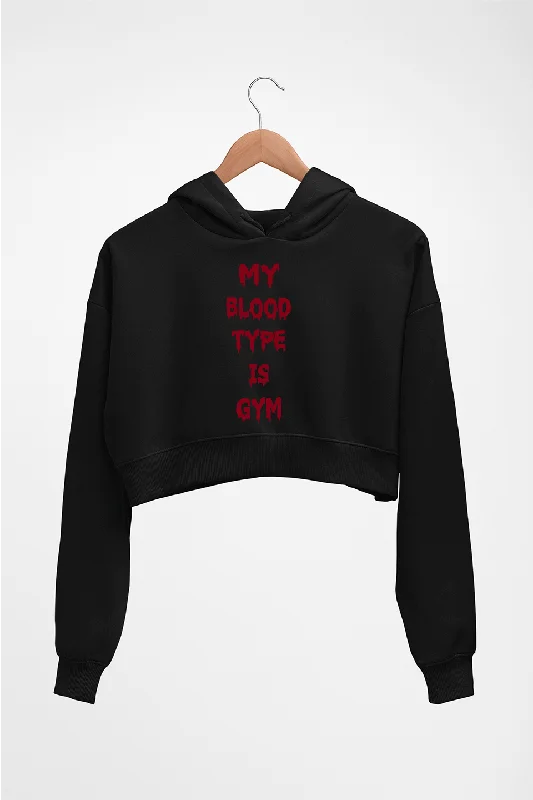 Gym Crop HOODIE FOR WOMEN